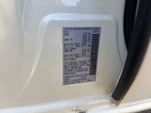 Used 2026 Nissan Frontier PRO-4X AWD/4WD image 29