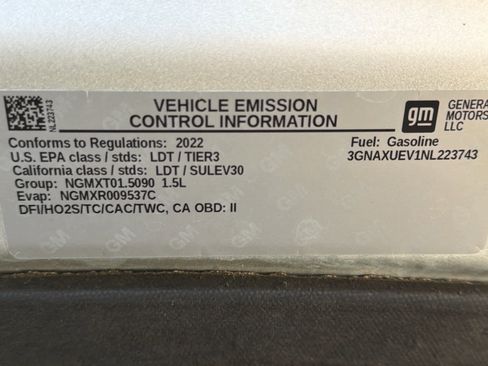 Certified 2022 Chevrolet Equinox LT image 15