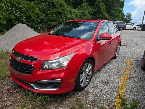 Used 2015 Chevrolet Cruze LTZ w/ Sun, Sound and Sport Package FWD image 1
