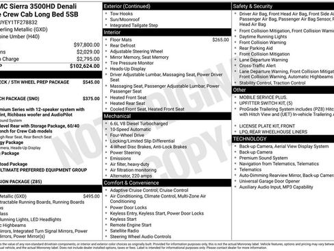 New 2026 GMC Sierra 3500 Denali Ultimate AWD/4WD image 17