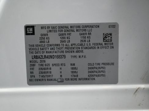 Used 2022 Buick Envision Preferred FWD image 15