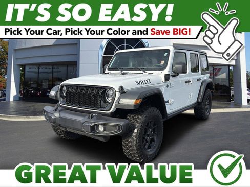 Used 2025 Jeep Wrangler Unlimited Sport S 4xe AWD/4WD image 1