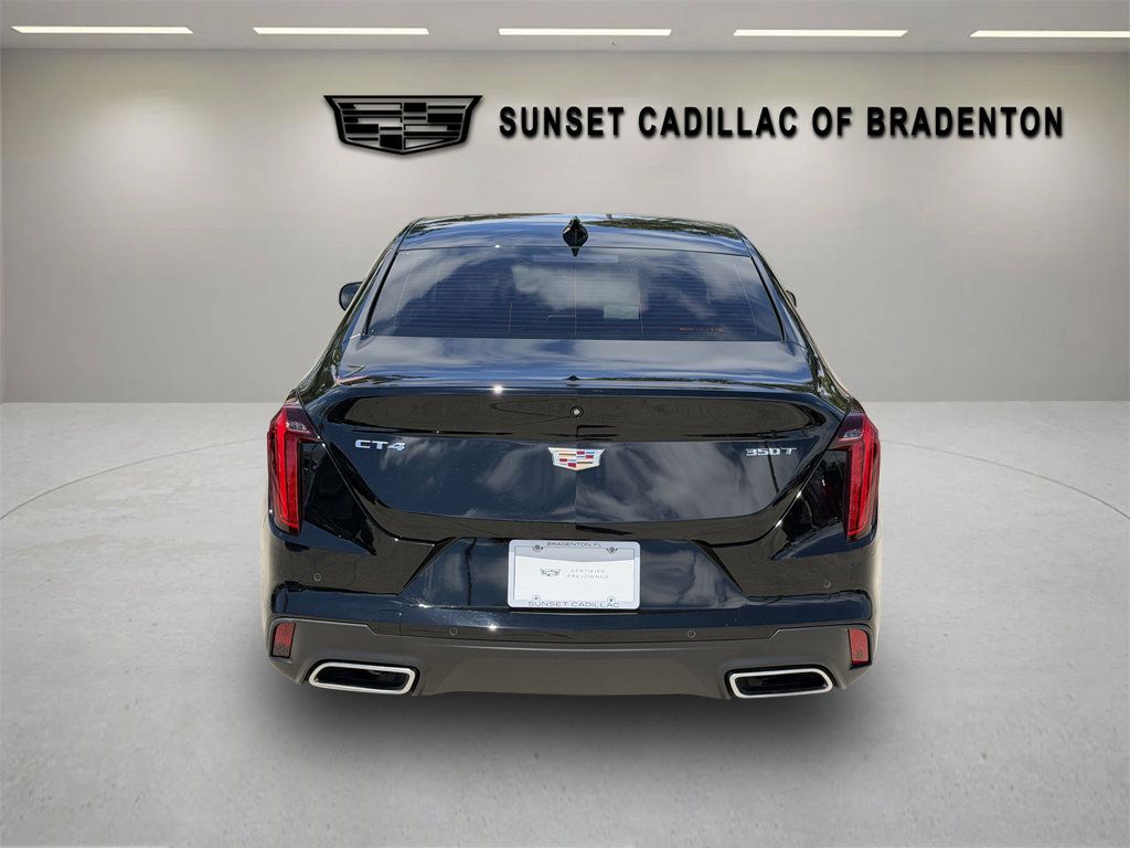Certified 2025 Cadillac CT4 Premium Luxury w/ Climate Package RWD image 4