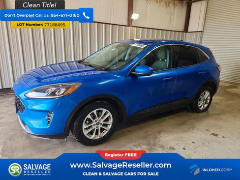 Used 2021 Ford Escape SE w/ Cold Weather Package image 1