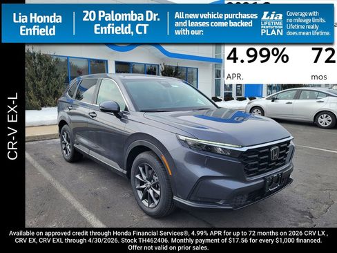 New 2026 Honda CR-V EX-L image 1