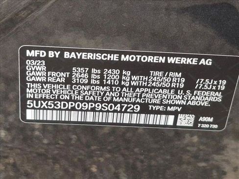 Used 2023 BMW X3 xDrive30i w/ Convenience Package AWD/4WD image 17