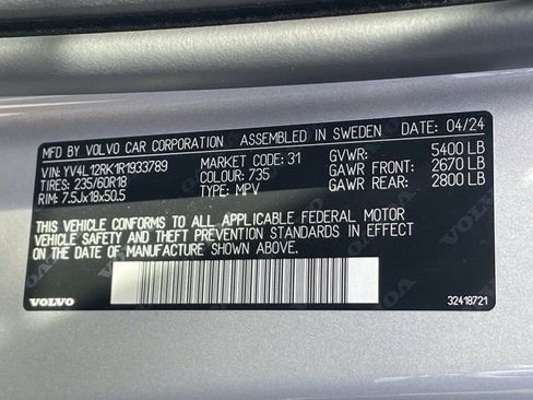 Used 2024 Volvo XC60 B5 Core image 36