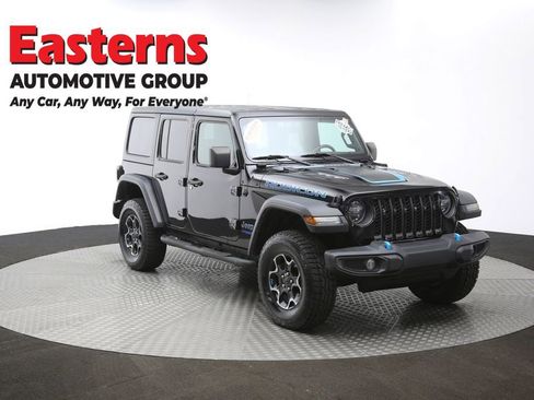 Used 2022 Jeep Wrangler Unlimited Rubicon 4xe w/ Cold Weather Group image 54