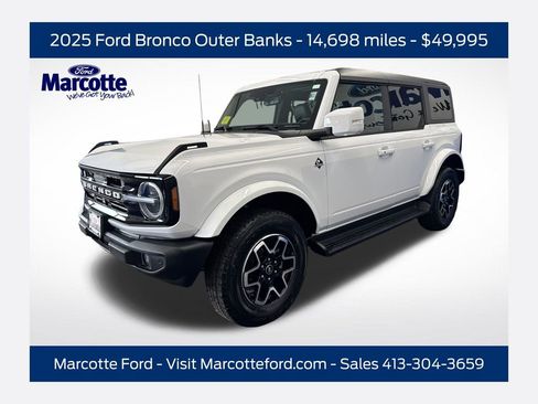 Certified 2025 Ford Bronco Outer Banks AWD/4WD image 1