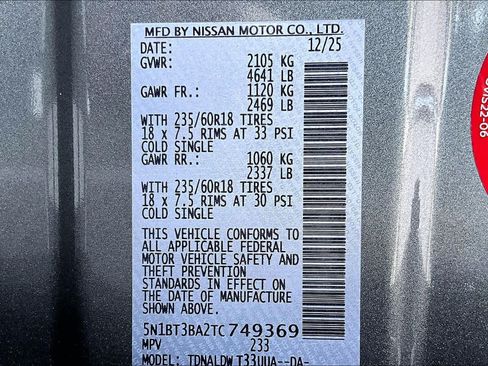 Used 2026 Nissan Rogue SV FWD image 33