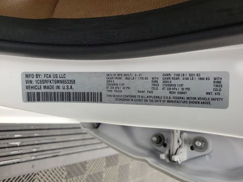 Used 2021 RAM 1500 Limited image 17