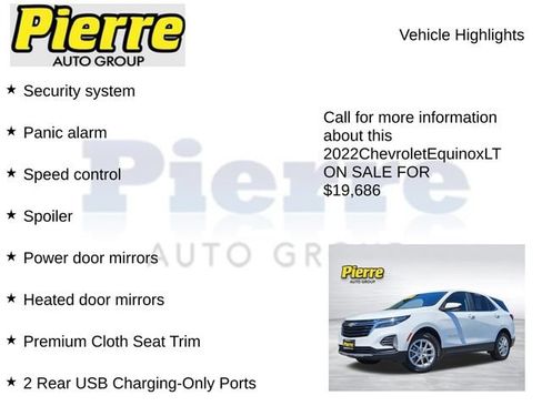 Used 2022 Chevrolet Equinox LT AWD/4WD image 22