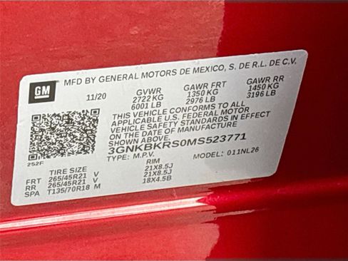 Used 2021 Chevrolet Blazer RS w/ Enhanced Convenience Package image 34