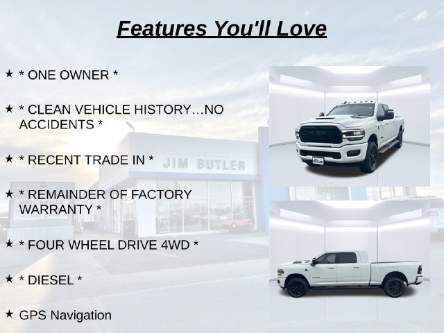 Used 2024 RAM 2500 Laramie w/ Night Edition AWD/4WD image 10