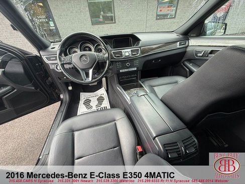 Used 2016 Mercedes-Benz E 350 4MATIC Sedan image 13