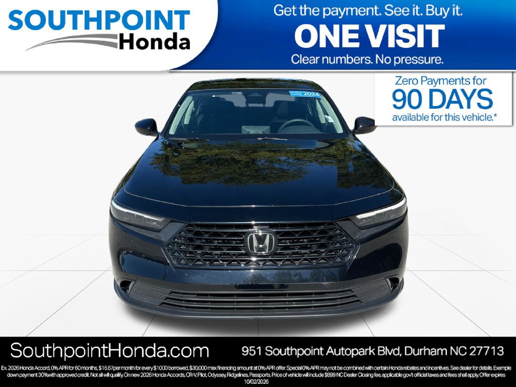 Certified 2024 Honda Accord EX image 2