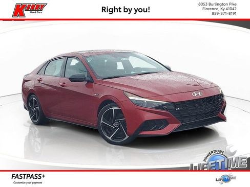 Certified 2023 Hyundai Elantra N Line FWD image 1