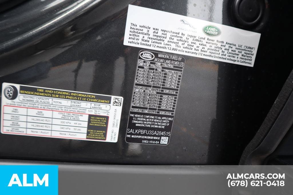Used 2025 Land Rover Range Rover Long Wheelbase SE AWD/4WD image 44
