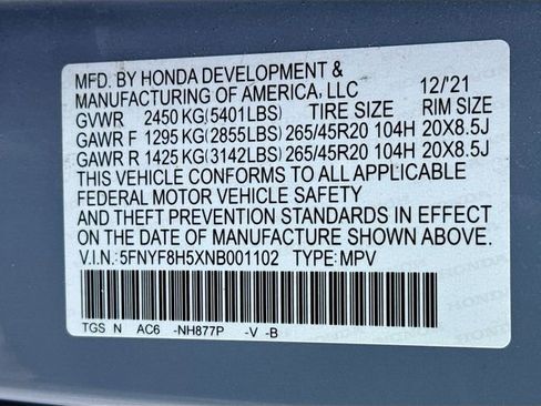 Used 2022 Honda Passport EX-L image 29