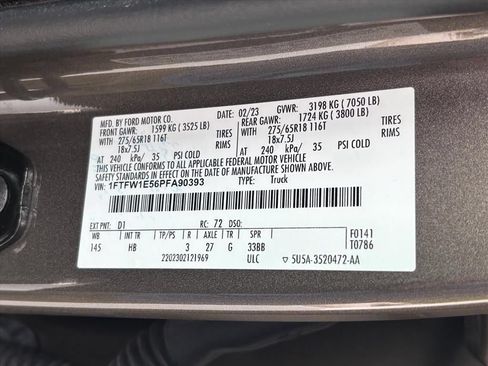 Used 2023 Ford F150 Lariat AWD/4WD image 30