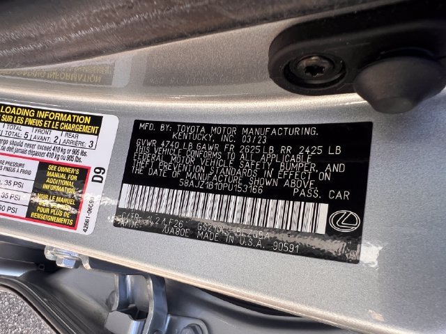 Used 2023 Lexus ES 350 F Sport FWD image 39