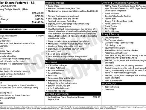 Used 2020 Buick Encore Preferred image 5