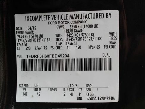 Used 2015 Ford F350 XL w/ Power Equipment Group AWD/4WD image 28