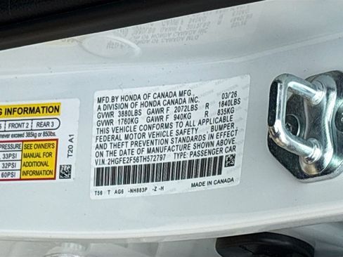 Used 2026 Honda Civic Sport image 31