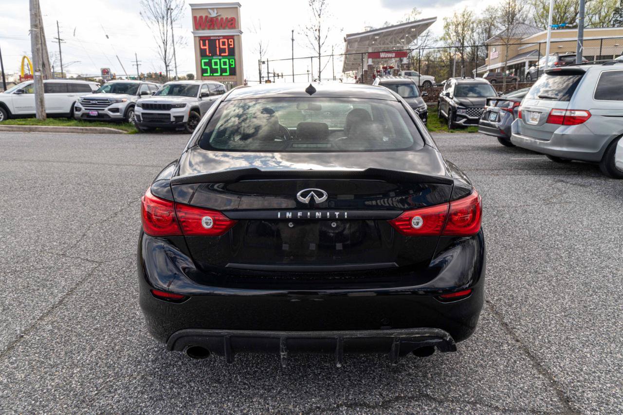 Used 2015 INFINITI Q50 AWD w/ Moonroof Package image 5