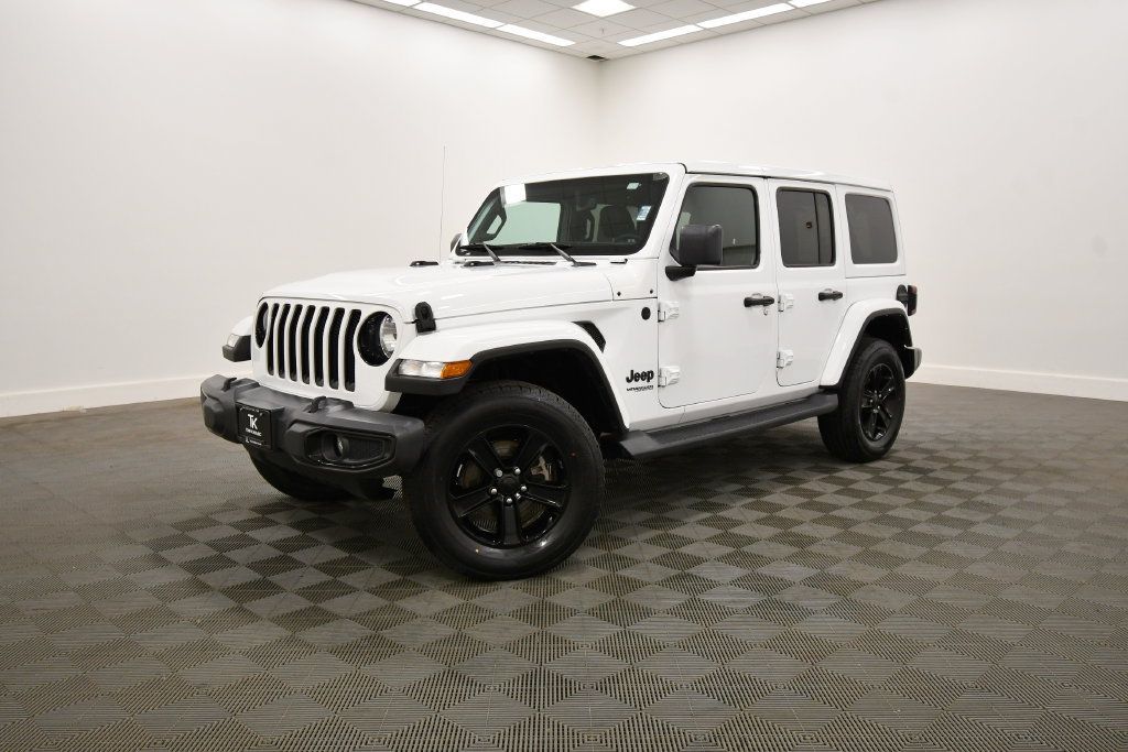 Used 2021 Jeep Wrangler Unlimited Sahara AWD/4WD image 2
