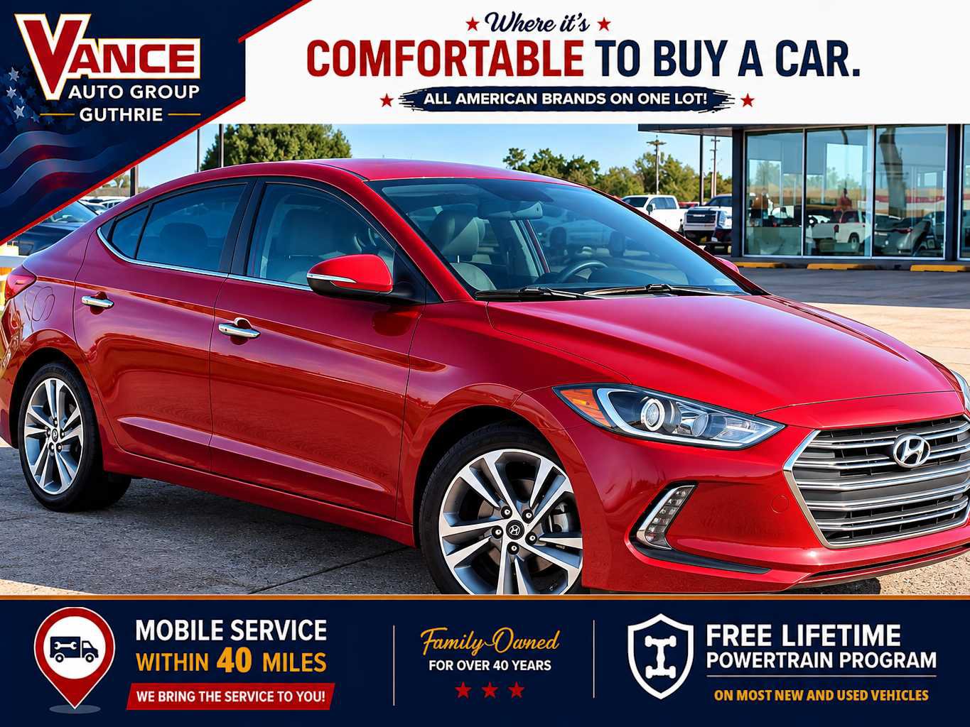 Used 2017 Hyundai Elantra Limited FWD image 1