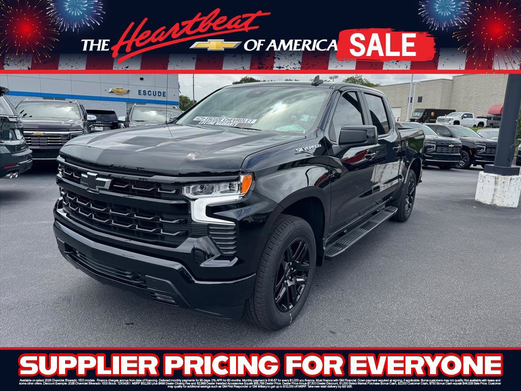 New 2026 Chevrolet Silverado 1500 RST w/ Convenience Package II AWD/4WD image 6