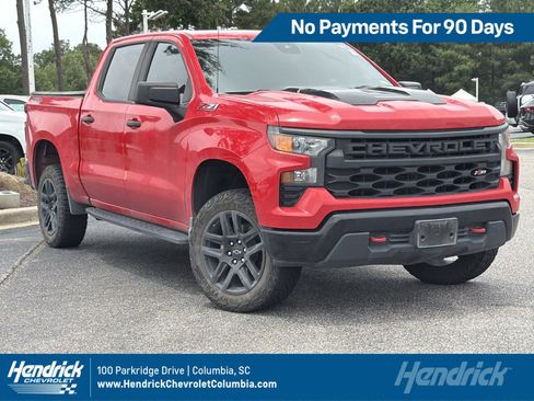 Used 2023 Chevrolet Silverado 1500 Custom Trail Boss AWD/4WD image 1
