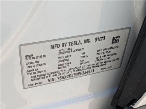 Used 2023 Tesla Model X AWD/4WD image 26
