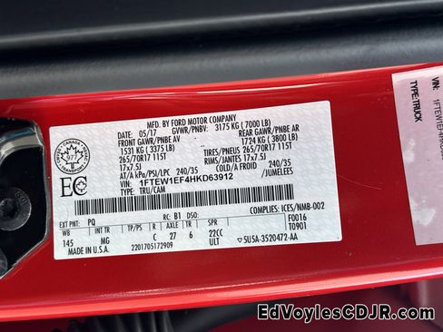 Used 2017 Ford F150 XLT image 19