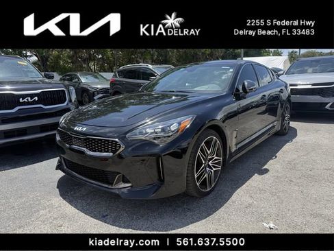 Used 2023 Kia Stinger GT2 w/ Red Interior Color Package RWD image 4