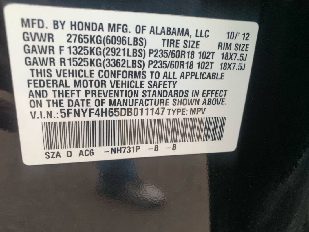 Used 2013 Honda Pilot EX-L image 35