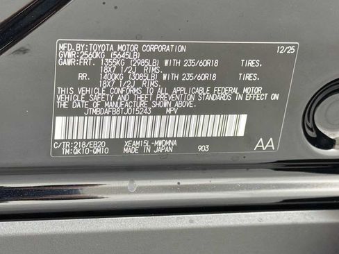 Used 2026 Toyota bZ AWD/4WD image 11