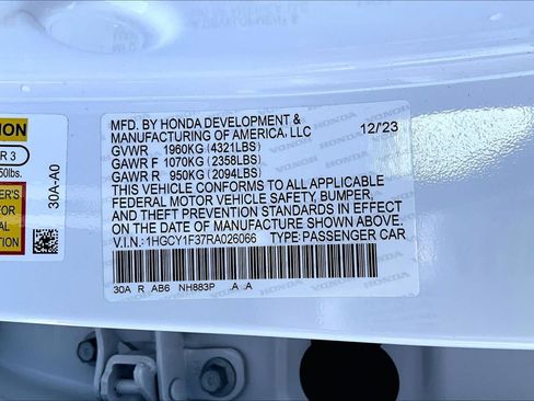Used 2024 Honda Accord EX image 34