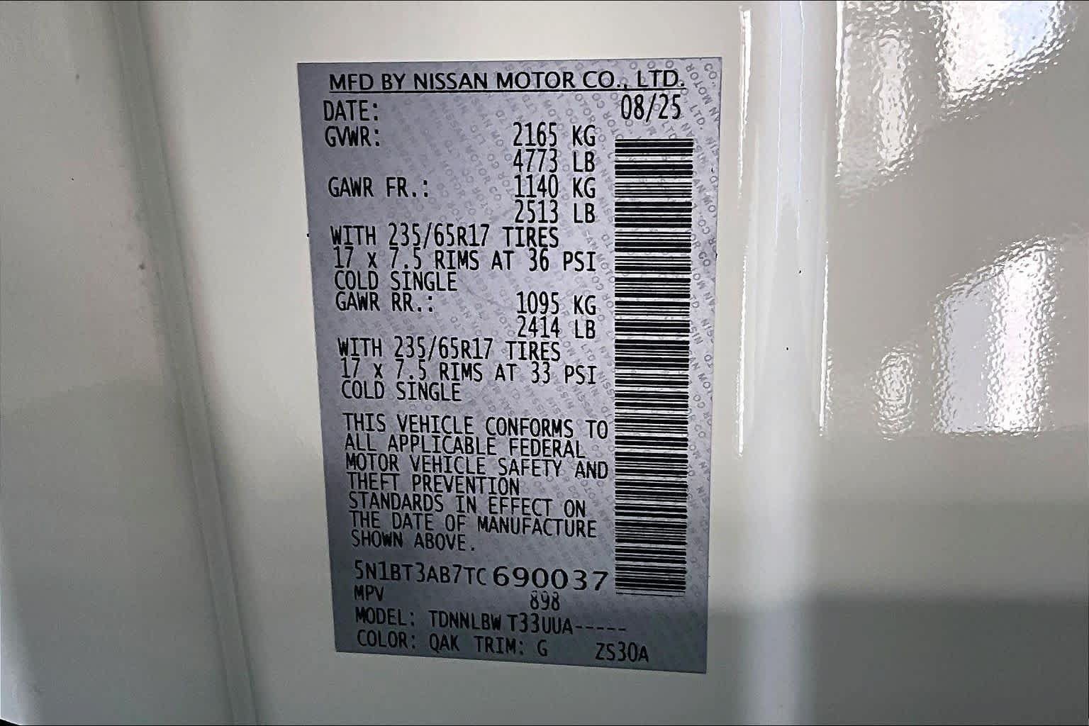 Certified 2026 Nissan Rogue S AWD/4WD image 65