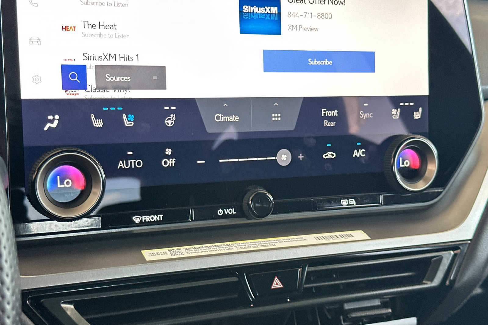 Certified 2025 Lexus TX 500h AWD image 17