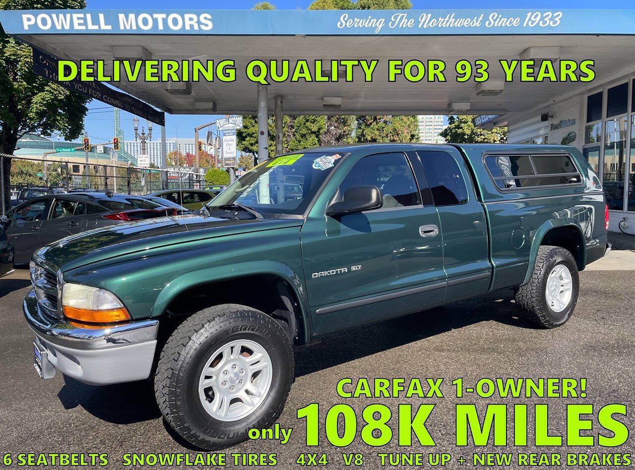 Used 2002 Dodge Dakota SLT AWD/4WD image 1