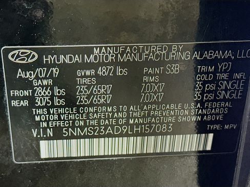 Used 2020 Hyundai Santa Fe SE image 39