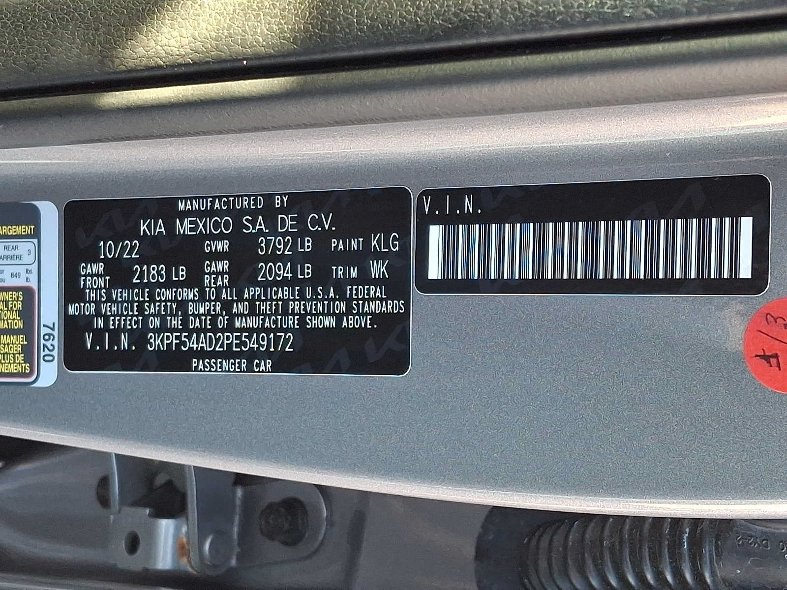 Used 2023 Kia Forte GT-Line w/ GT-Line Premium Package FWD image 28