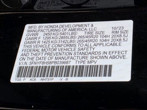 Used 2023 Honda Passport EX-L image 32
