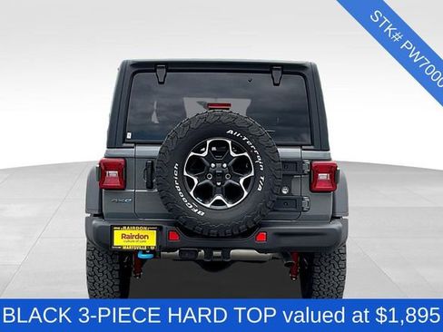 New 2023 Jeep Wrangler Unlimited Rubicon 4xe w/ Steel Bumper Group AWD/4WD image 4