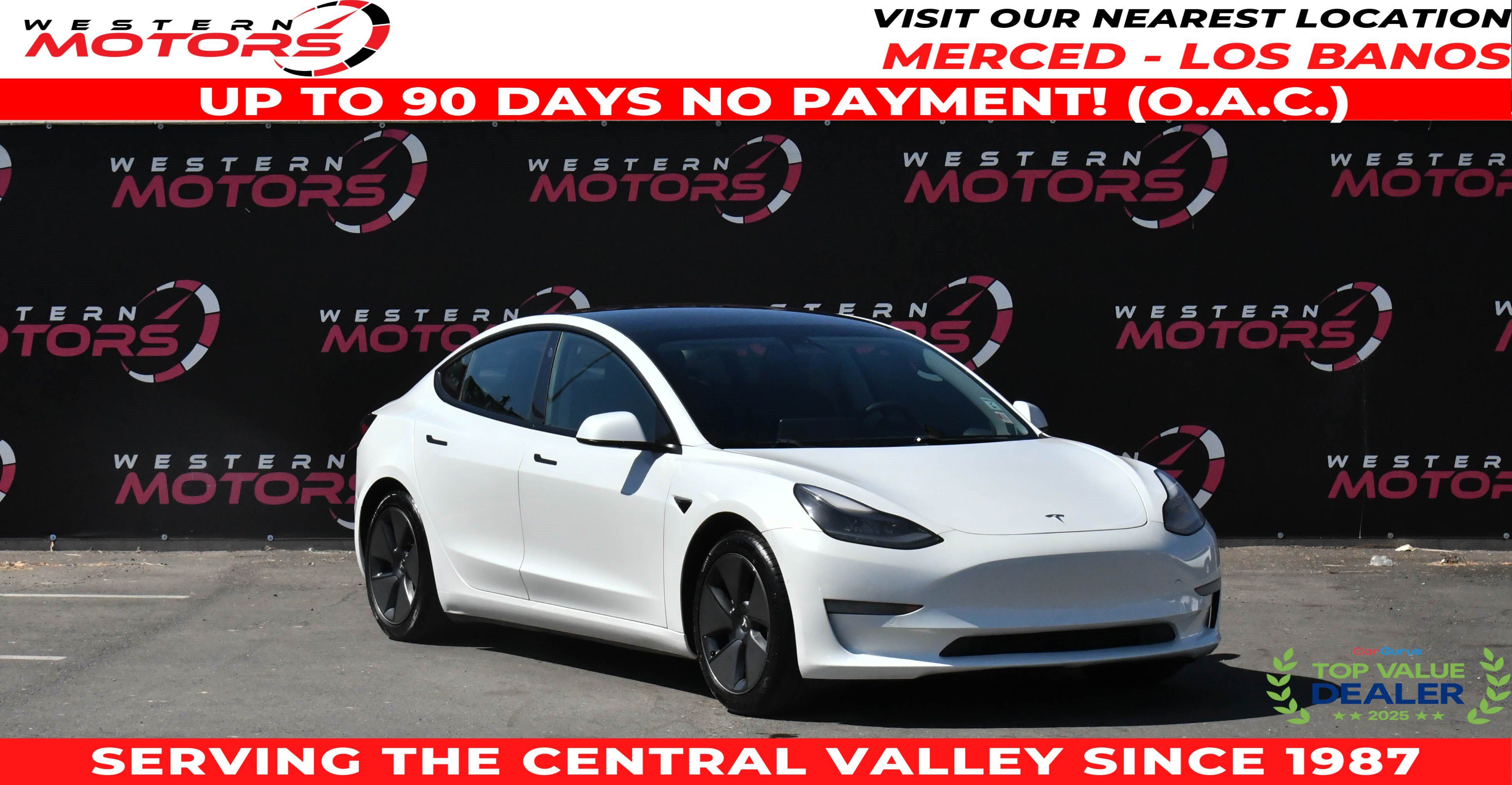 Used 2021 Tesla Model 3 Standard Range Plus RWD image 1