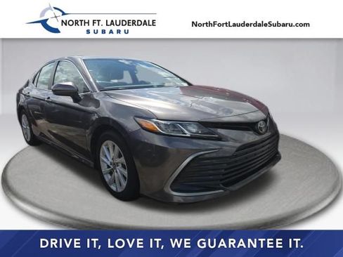 Used 2021 Toyota Camry LE FWD image 1