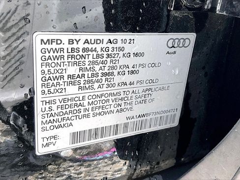 Used 2022 Audi SQ7 Premium Plus w/ SQ7 Executive Package image 32