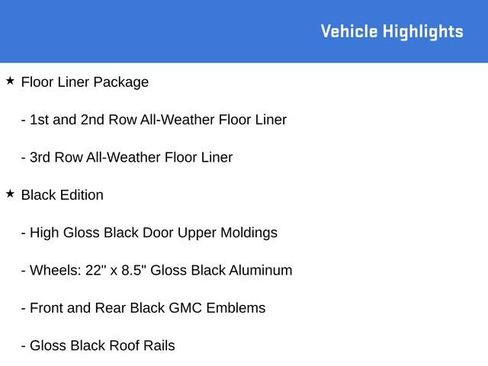 New 2026 GMC Acadia Elevation w/ Black Edition FWD image 10